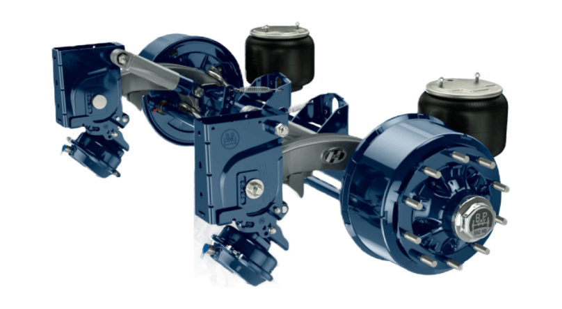 Air Suspension with Lift Axle 